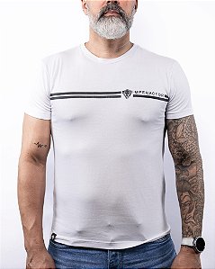 Camiseta slim estampada