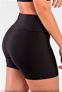 Shorts suplex cintura alta