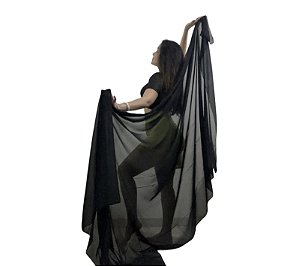 Véu Dança do Ventre Preto