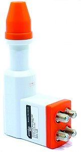 Lnb Ku Lnb Kucom 4 Saídas Nano Anti-chuva Premium Box Lnb Ku Lnb Kucom 4 Saídas Nano Anti-chuva Premium Box