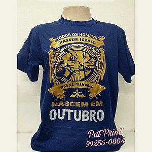 Camisa Algodão aniversário