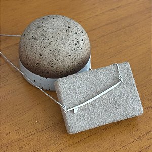 Pingente Prancha Surf Modelo Slin Prata 925