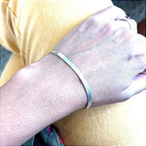 Pulseira Feminina Laminada Prata 925