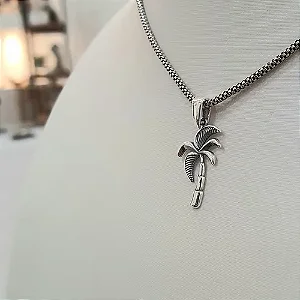 Pingente Coqueiro Slin Prata 925