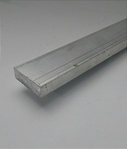 Barra chata de alumínio 1.1/2" X 1/2" = 3,81cm X 1,27cm