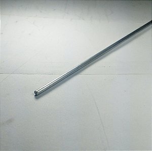 Vergalhão redondo aluminio 1/8" (3,17mm) 