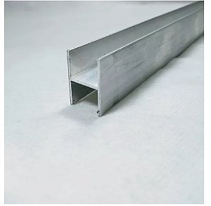 Perfil H De Aluminio Vão 6mm C/ 3metros