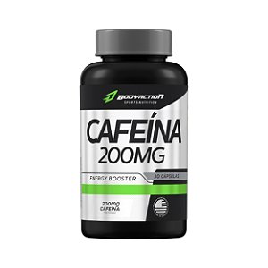 Cafeína 200 mg 30 cápsulas BodyAction