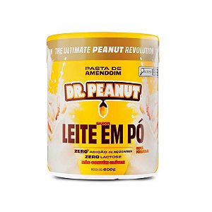 Pasta de Amendoim Sabor Leite em Pó 600g Dr. Peanut