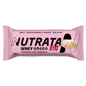 Whey Grego Bar 40g Nutrata