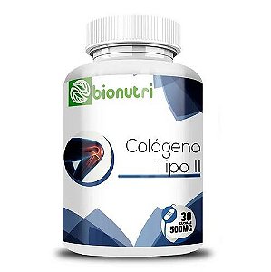 Colágeno Tipo II 60 cápsulas Bionutri