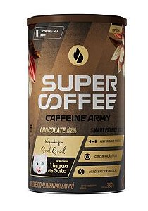 SuperCoffee Chocolate Língua de Gato Kopenhagen 380g Caffeine Army