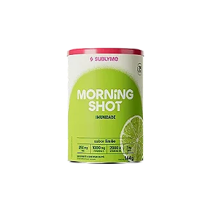Morning Shot Limão 144g Sublyme