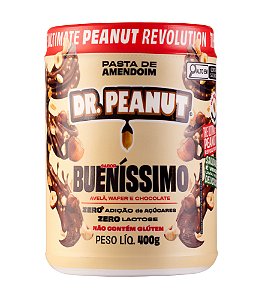 Pasta de Amendoim com Whey Protein Bueníssimo 400g Dr. Peanut
