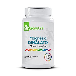 Magnésio DIMALATO 120 Cápsulas Bionutri