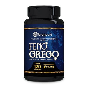 Feno Grego 120 Cápsulas Bionutri