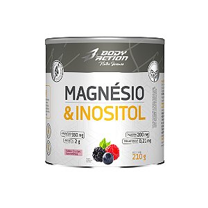 Magnésio & Inositol 210g Bodyaction