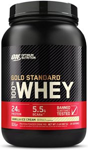 100% Whey Gold Standard 2lbs (907g) Optimum Nutrition