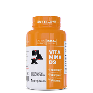 Vitamina D3 60 Cápsulas Max Titanium
