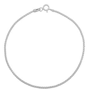 Pulseira de Prata Pipoca
