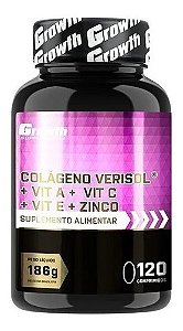 COLÁGENO VERISOL® + VIT A+ VIT C + VIT E + ZINCO 120 COMP