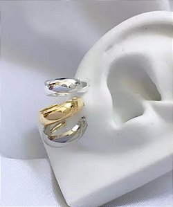 Trio de Argolas Três Cores