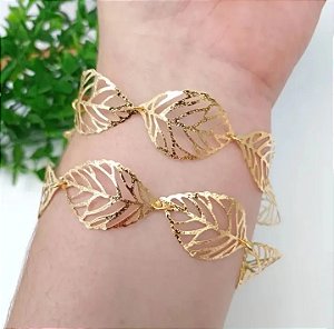 Pulseiras Folhas