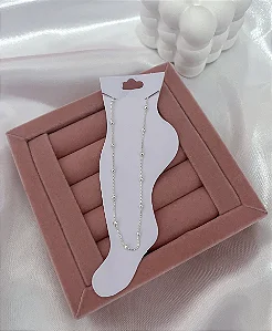 Tornozeleira Bolinhas