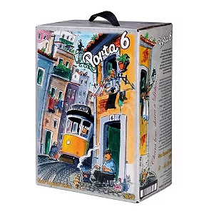 Vinho Tinto Português PORTA 6 Bag In Box 3L