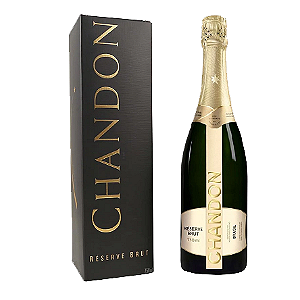 Espumante Brasileiro CHANDON Réserve Brut (acompanha caixa)