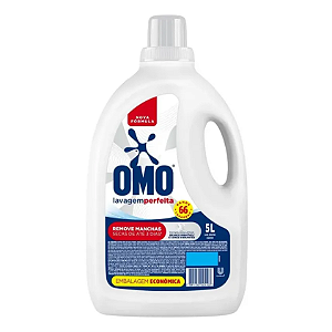 Sabão Líquido Omo Lavagem Perfeita 5L