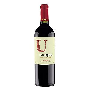 Vinho Chileno Tinto Carménère UNDURRAGA U