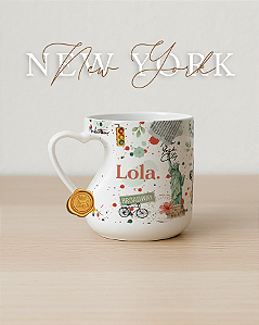 Caneca New York personalizada — Coleção Mundi