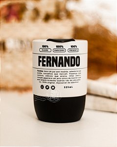 Copo cerâmica com tampa personalizado arte rótudo produto 100% amor