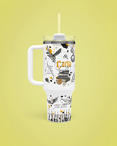 Copo Zaya 1,2L Casa Âmbar (Coleção Casas da Magia)