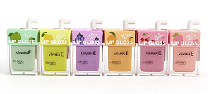 Lip Gloss Brilho Com Vitamina E Suco de Frutas Febella 30gr