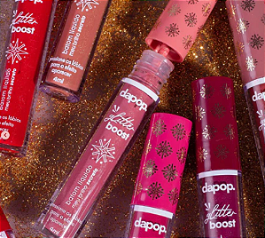 Batom Líquido Glitter Boost - Dapop