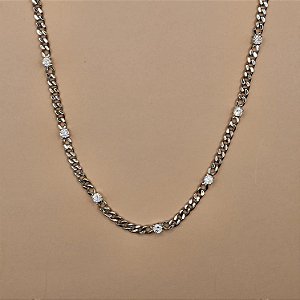 COLAR CHOCKER ZIRCÔNIAS