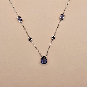 COLAR GOTA ROXA
