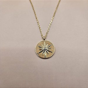 COLAR MEDALHA ESTRELA