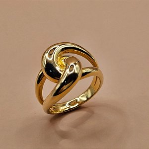 ANEL TORCIDO DOURADO