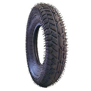 ( Kit 04 pneu e 04 Câmara de ar ) Pneu Carrinho de Plataforma 4.00-8