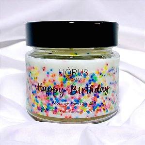 Vela Aromática Bolo de Aniversário 140g