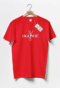 Camiseta Saudação Ogum - Ogunhê