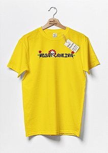 Camiseta Rosa Caveira