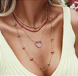 Chocker Baiano banhado a Ouro 18k