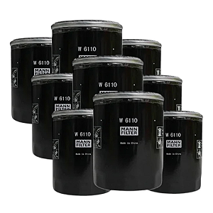 KIT 9 Filtros de óleo MANN W6110