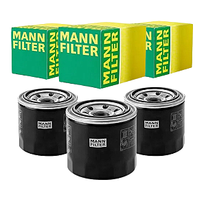 KIT 3 Filtros de óleo MANN W8118