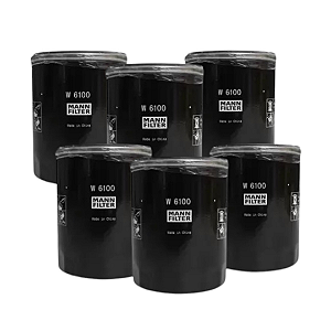 KIT 6 Filtros de óleo MANN W6100