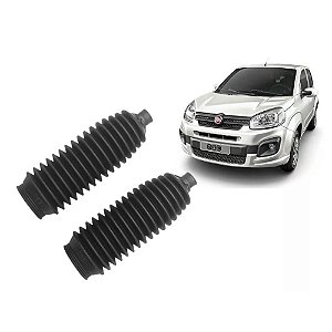 Par De Coifa Caixa De Direcao Sistema Eletrico Fiat Uno